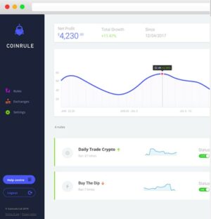 Coinrule, Create Trading Bots, Follow Smart Investors, Start FREE